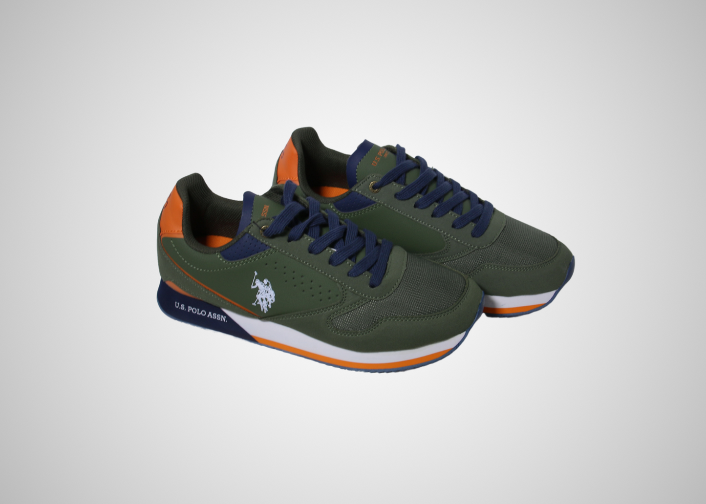 US Polo Eco Suede-Mesh