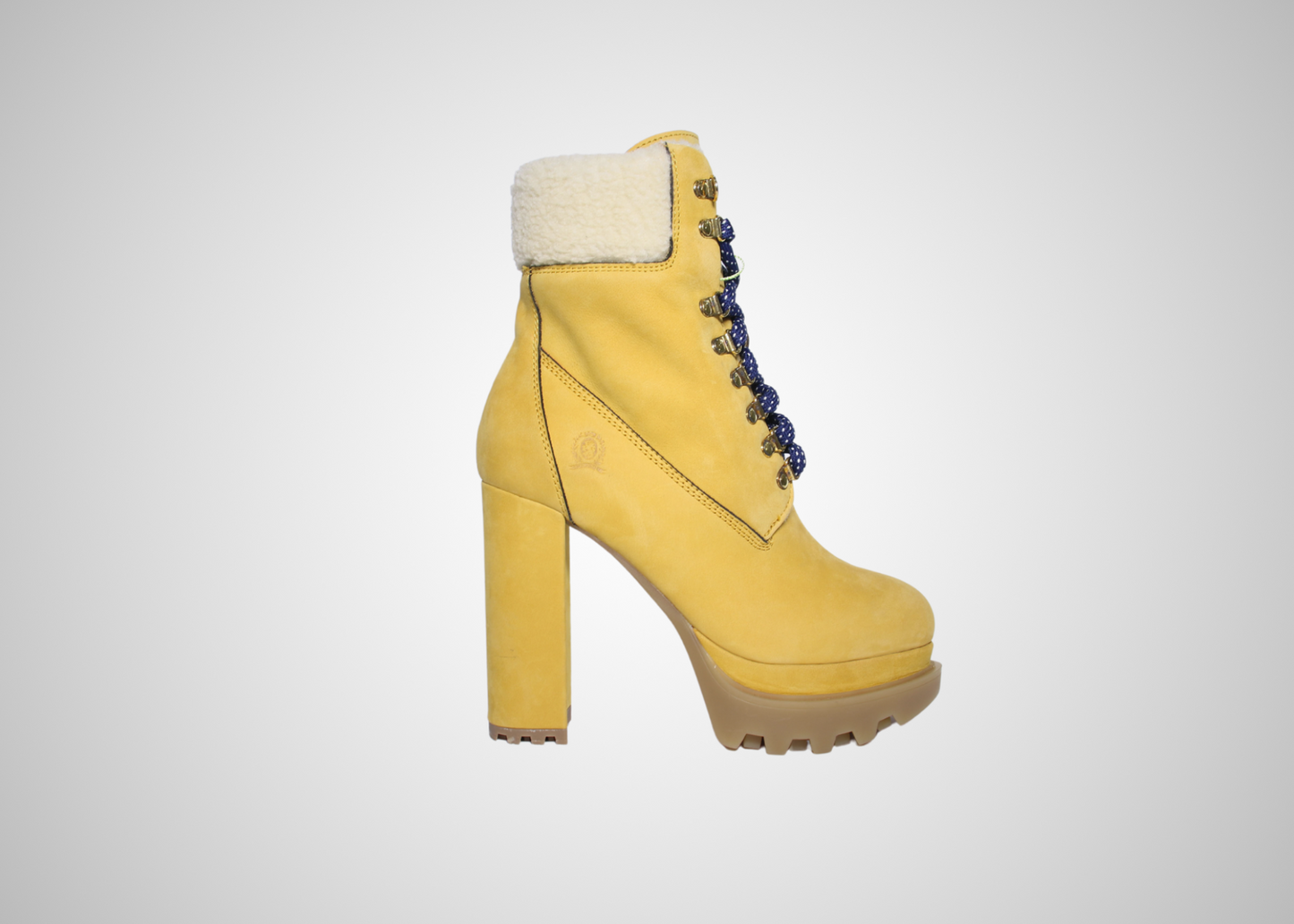 Tommy Hilfiger Heeled Lace Up Boot