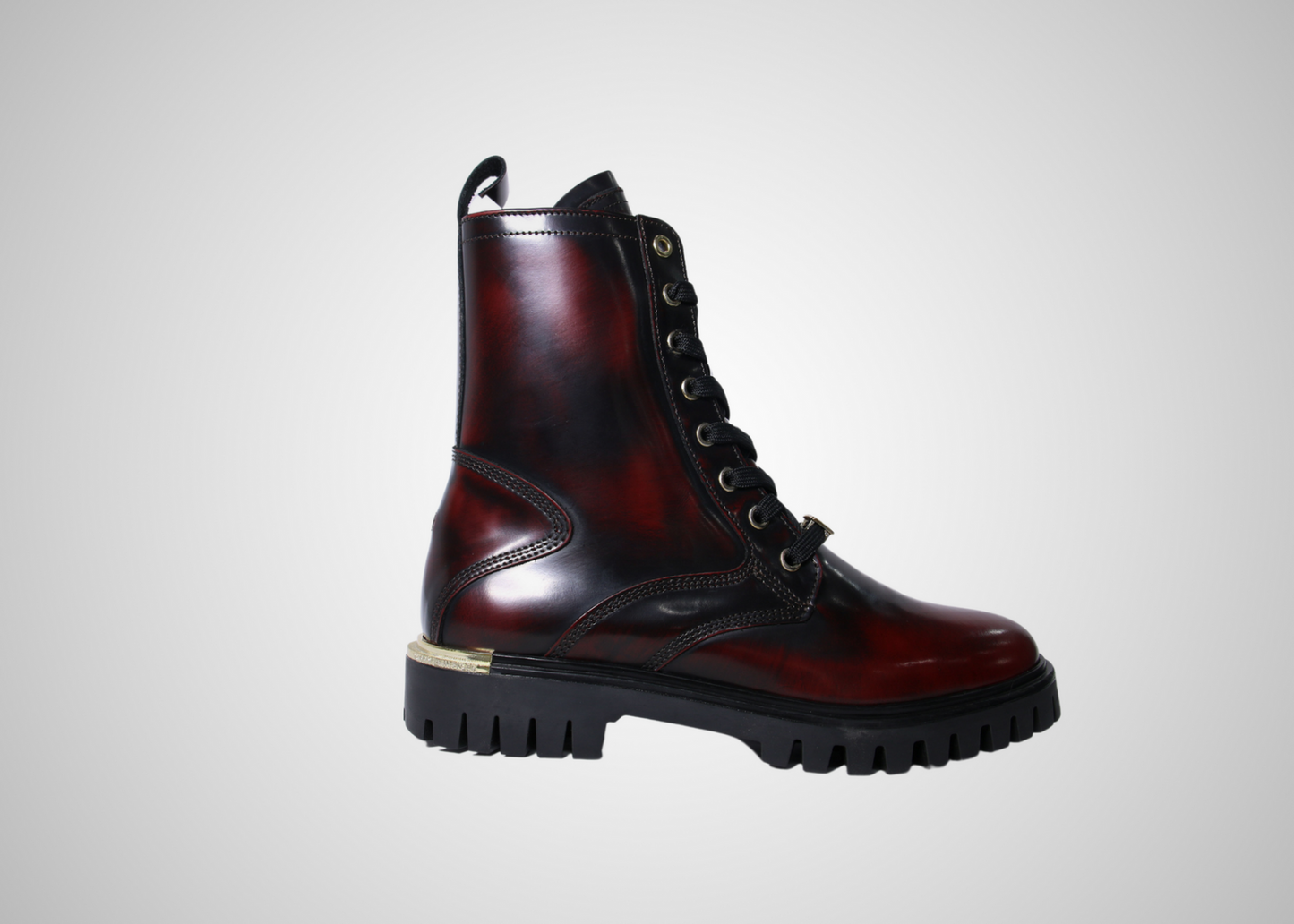 Tommy Hilfiger Polished Leather Lacer Up