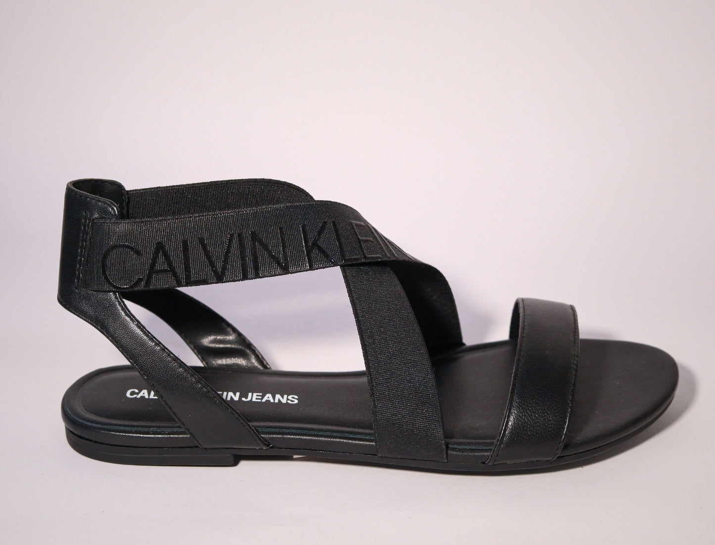 Calvin Klein Flat Sandal Ankle Elastic